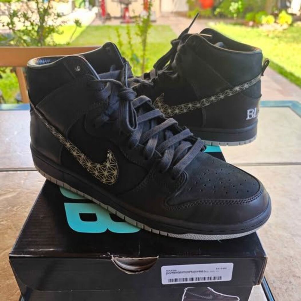 Nike SB Dunk High Black Bar Size 11 Used $200